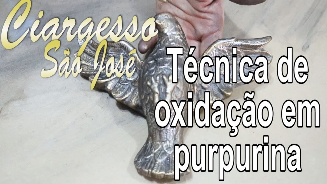 Técnica, de Oxidação com Pó Cor Gray.