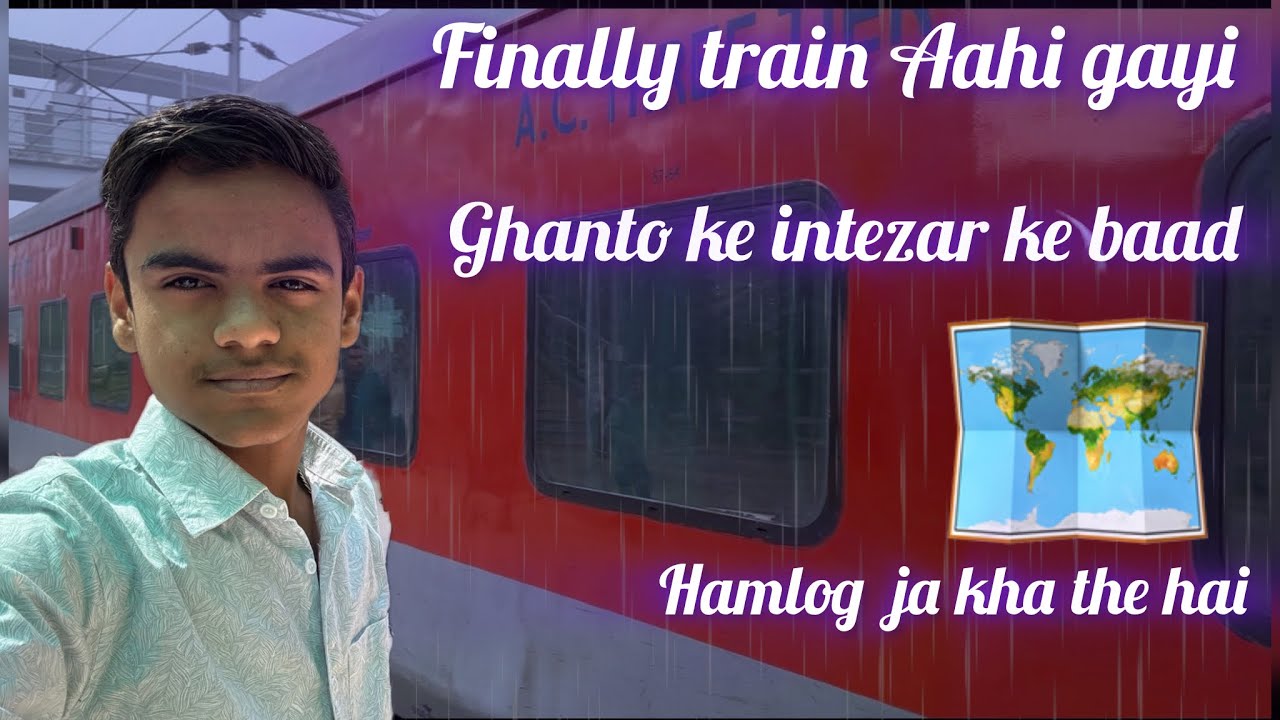Finally trip ke liye nikal diye train se | The Ayushmaan vlogs | 