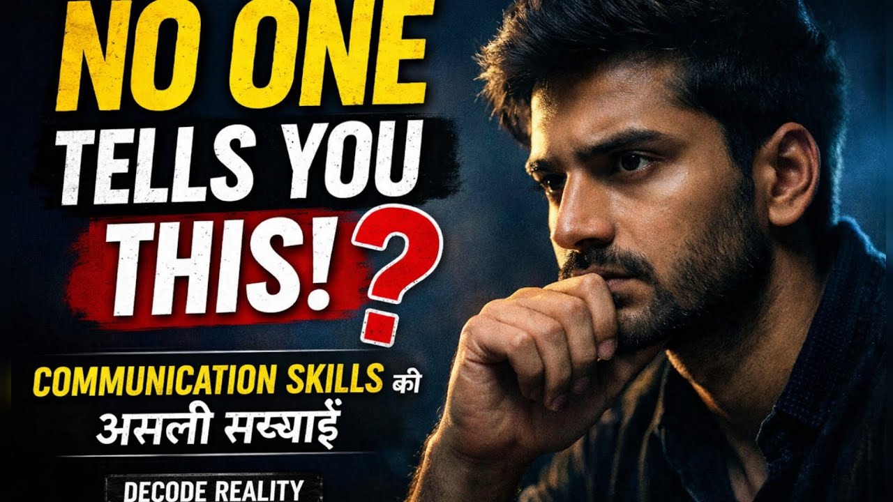“Communication Skills की असली सच्चाई | No Fake Tips | Decode Reality”