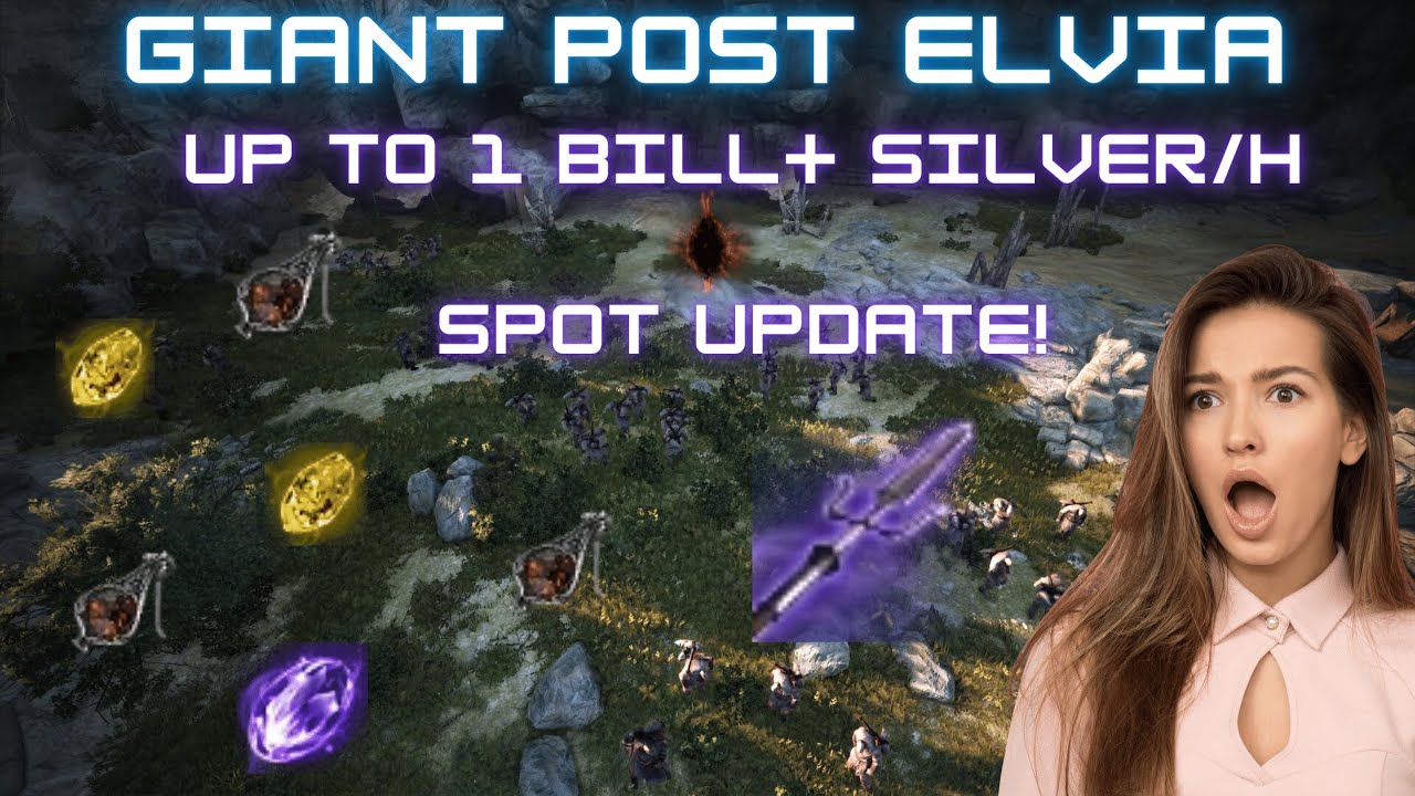 BDO | Giant Post Elvia | Up to 1 Billion+ Silver/hour after Spot Update 2023 | Marnis Chamber Worth?