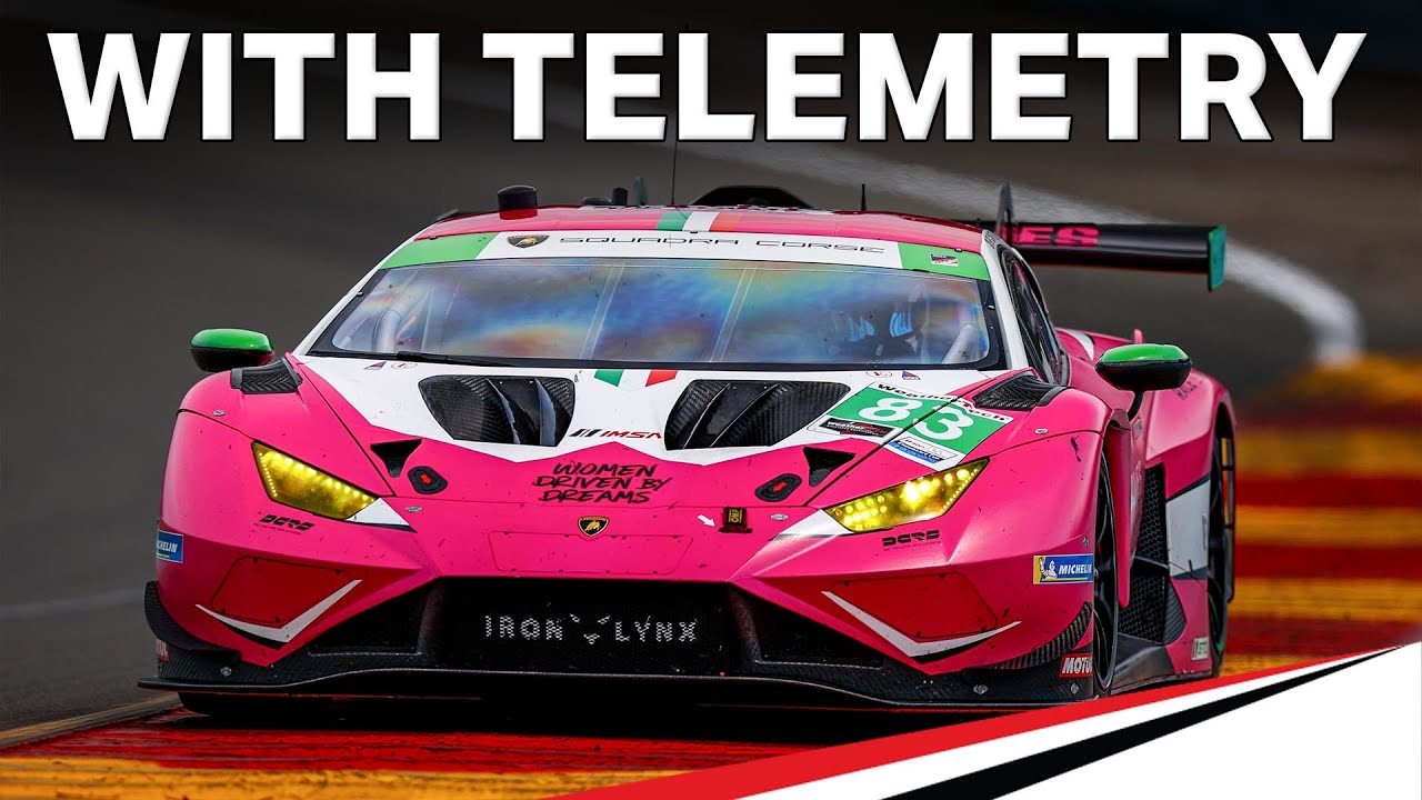 Watkins Glen Hot Lap | Huracan GT3 EVO2 | Narrated by Michelle Gatting | WeatherTech Championship