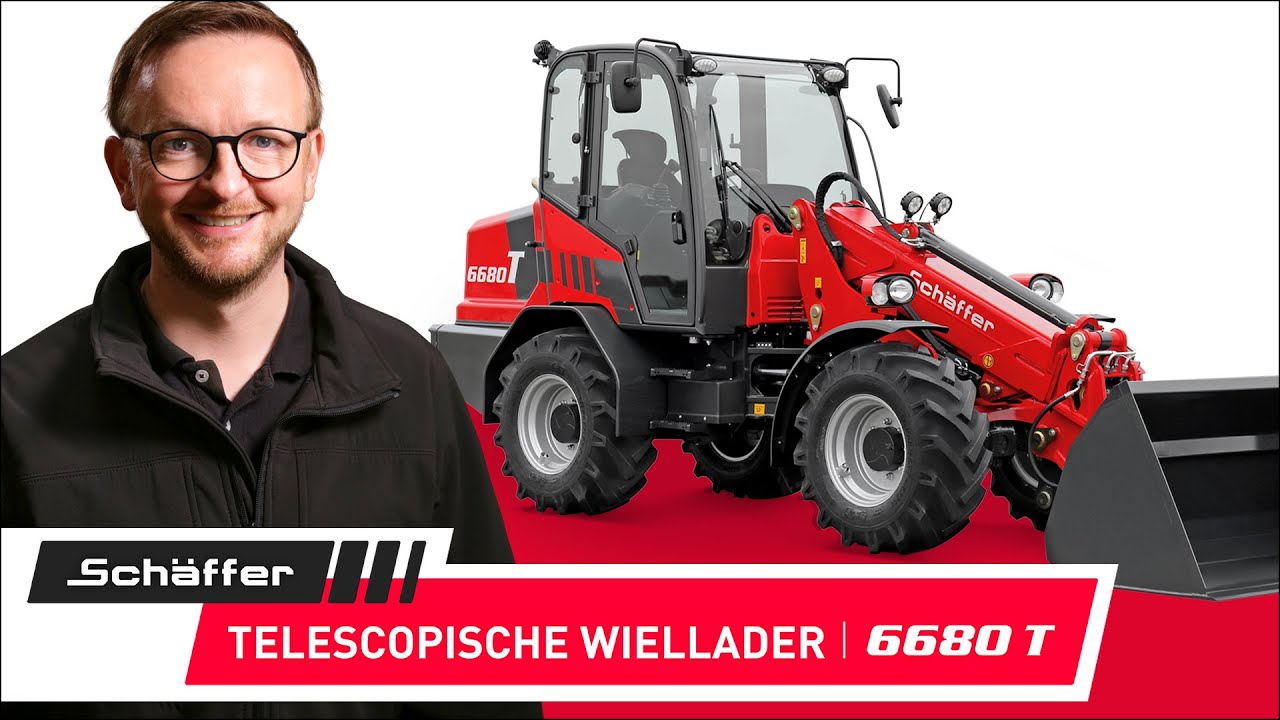 Schäffer 6680 T telescopische wiellader  l WALKAROUND I Schäffer Nederland