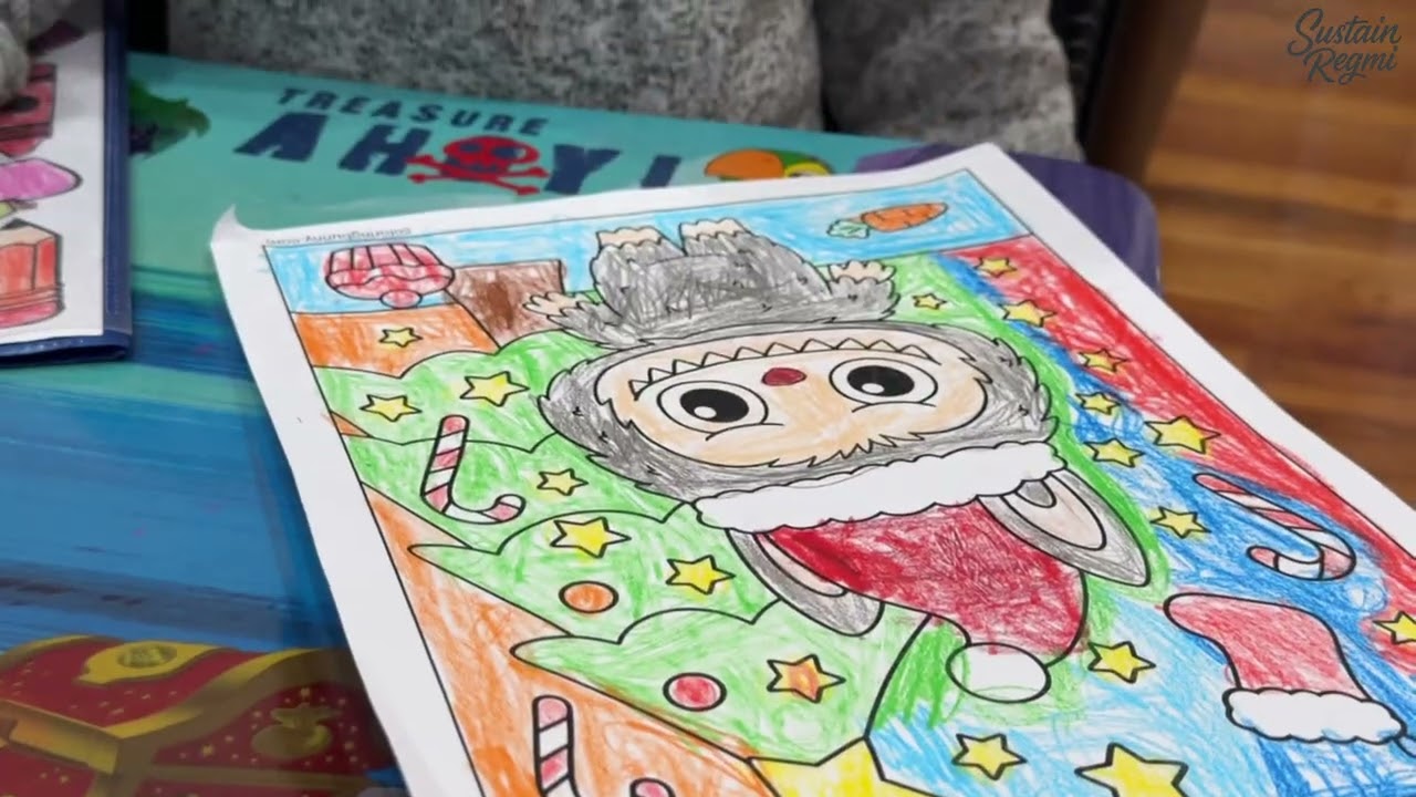 Labubu coloring….