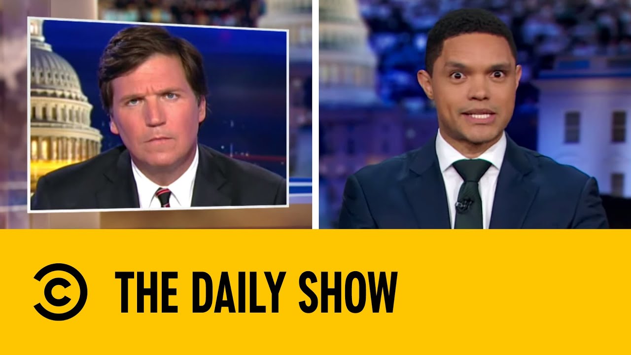 Tucker Carlson Downplays White Supremacy | The Daily Show with Trevor Noah