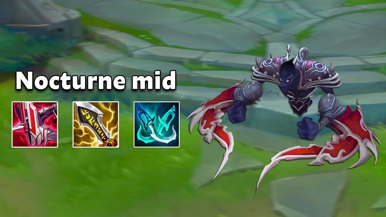 Full Crit Nocturne is insanely strong in midlane...