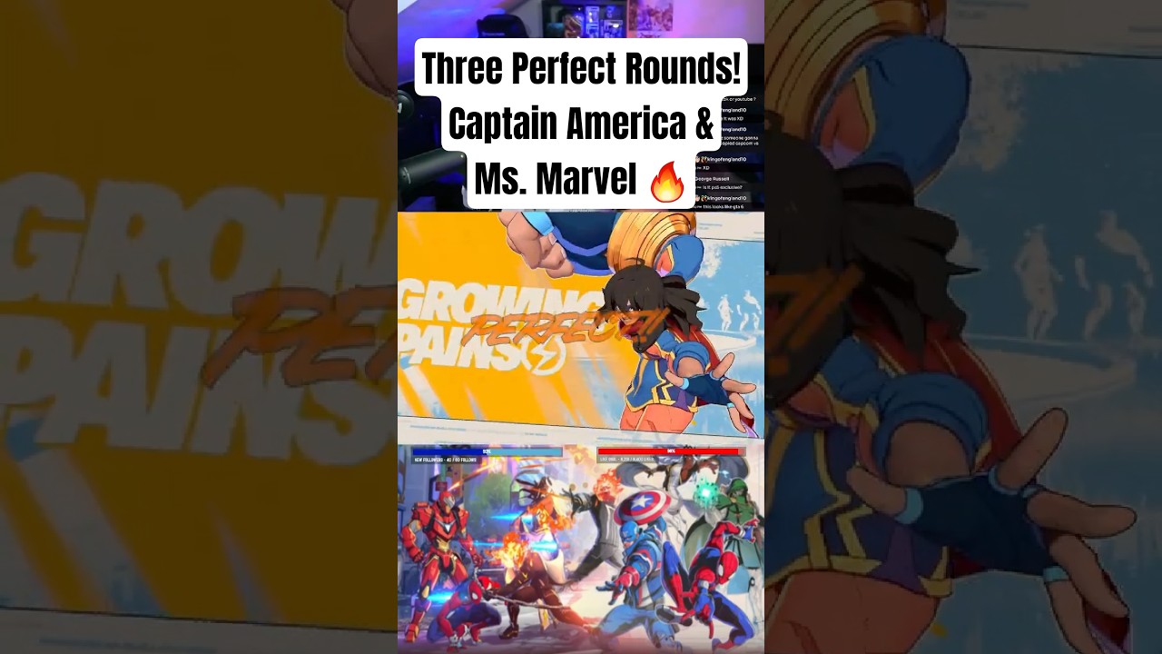 Perfect Rounds With Captain America & Ms Marvel 🔥| Marvel Tokon
