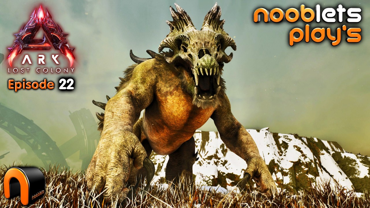 Trying to Tame A Ossidon! - ARK Lost Colony NOOBLETS Lets Play Episode 22
