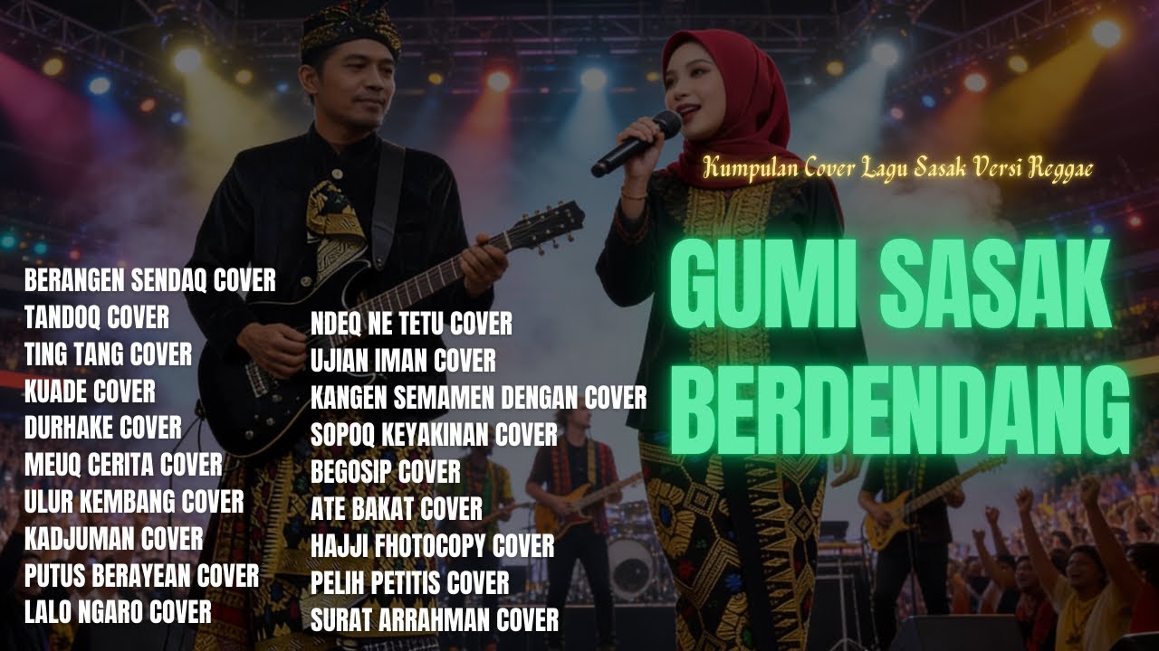 Gumi Sasak Berdendang Reggae | Kumpulan Cover Lagu Sasak Versi Reggae