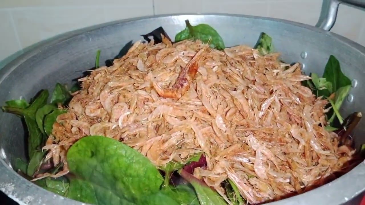 LASWA NA GULAY WITH Hebe dried shrimps #recipeniateng #vegetables #healthyfood