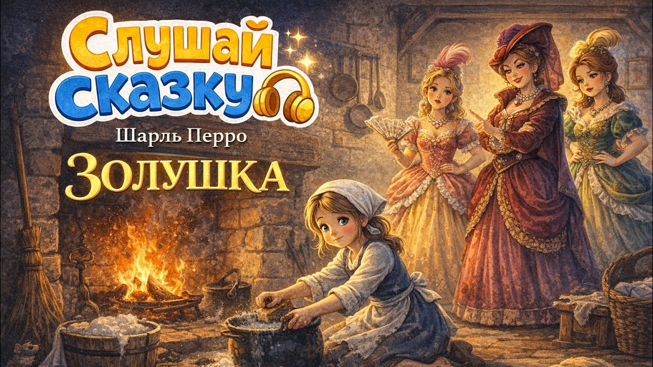 Аудиосказка ЗОЛУШКА ✨ Ш. Перро • Читает Анна 