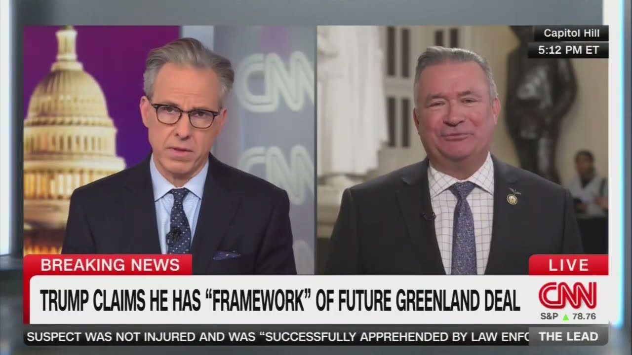 Rep. Don Bacon Discusses the Latest on Greenland Deal on The Lead with Jake Tapper