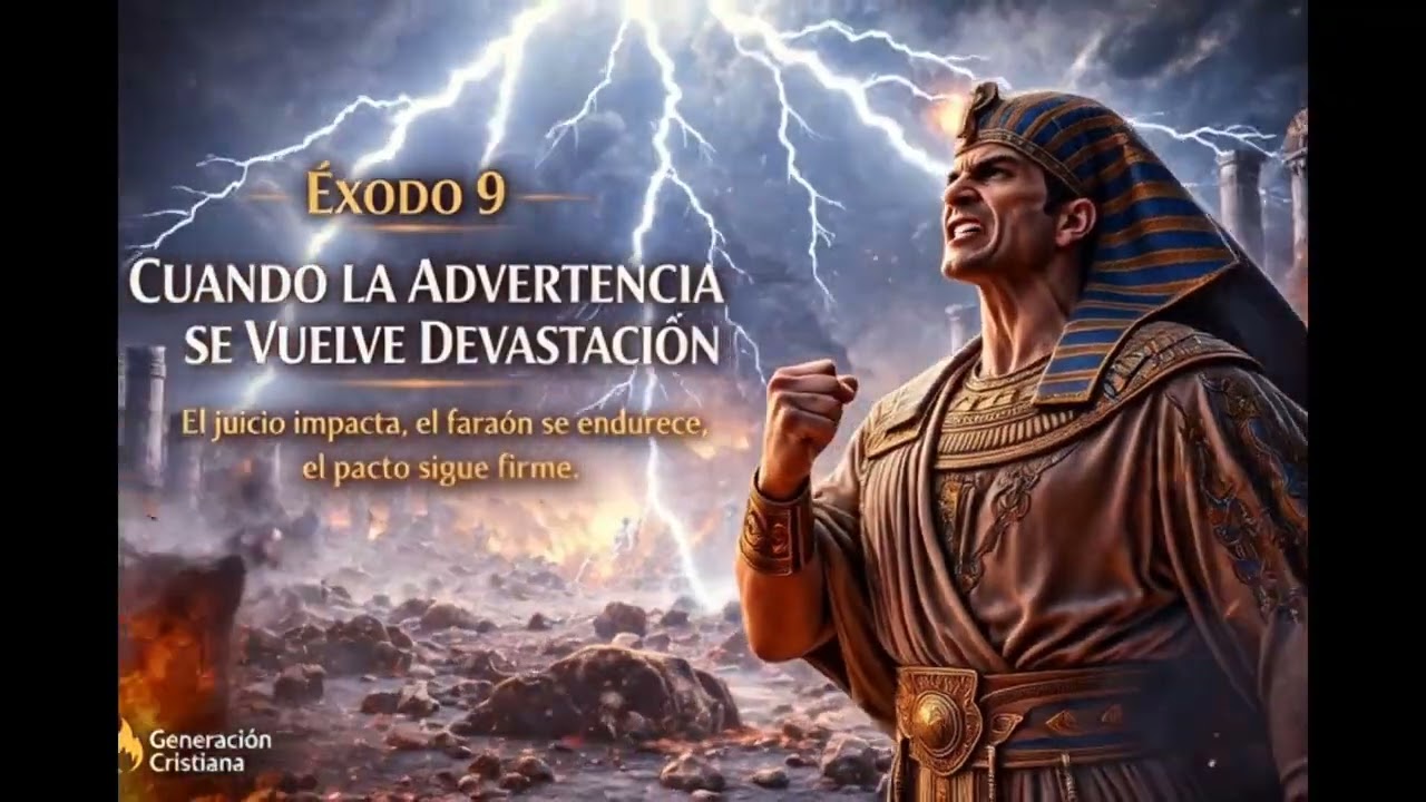📖🔥 ÉXODO 9 – Cuando la advertencia se vuelve devastación | La Biblia en Alabanza 📖