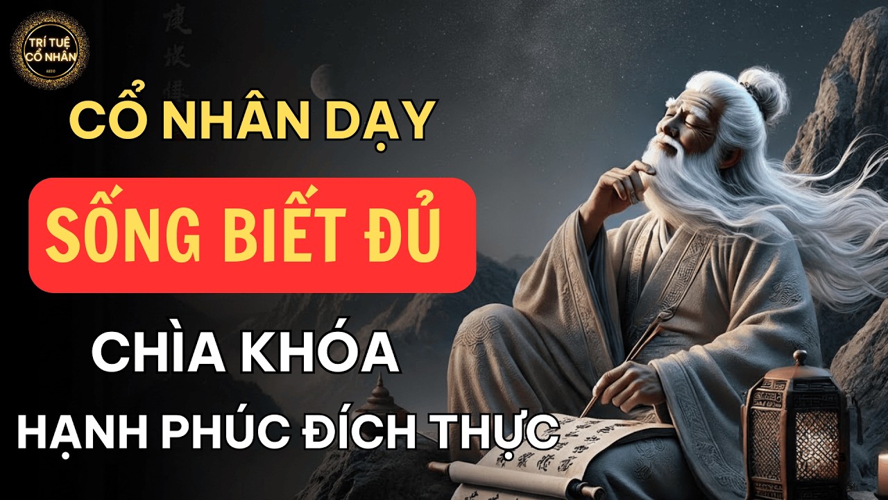 Cổ nhân dạy: Sống biết đủ – Chìa khóa hạnh phúc đích thực