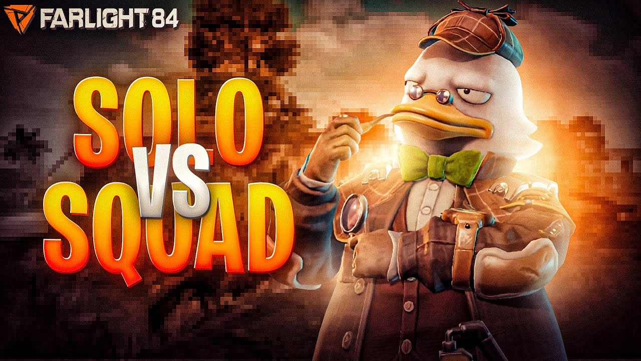 PATOSYDE É O MELHOR PRA SOLO VS SQUAD! (Salva Muito) FARLIGHT 84 update 🦆