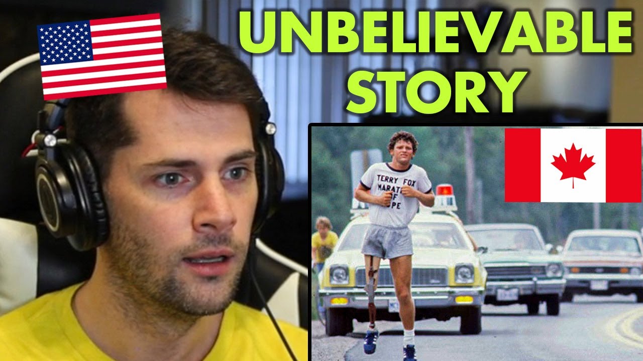 American Reacts to the Story of Terry Fox