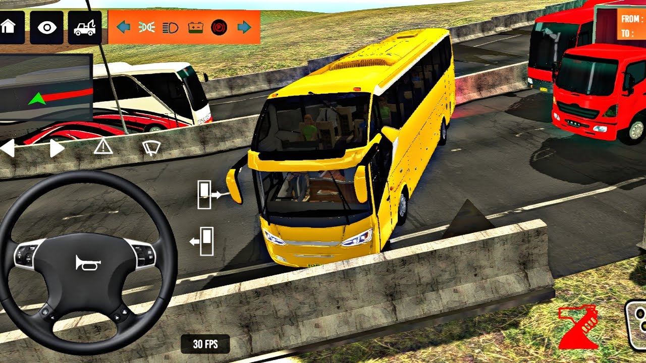 Euro Coach Bus Simulator 🚍🙋Part 53 | Real Bus Driving Gameplay Android | Coach Bus Game 2026