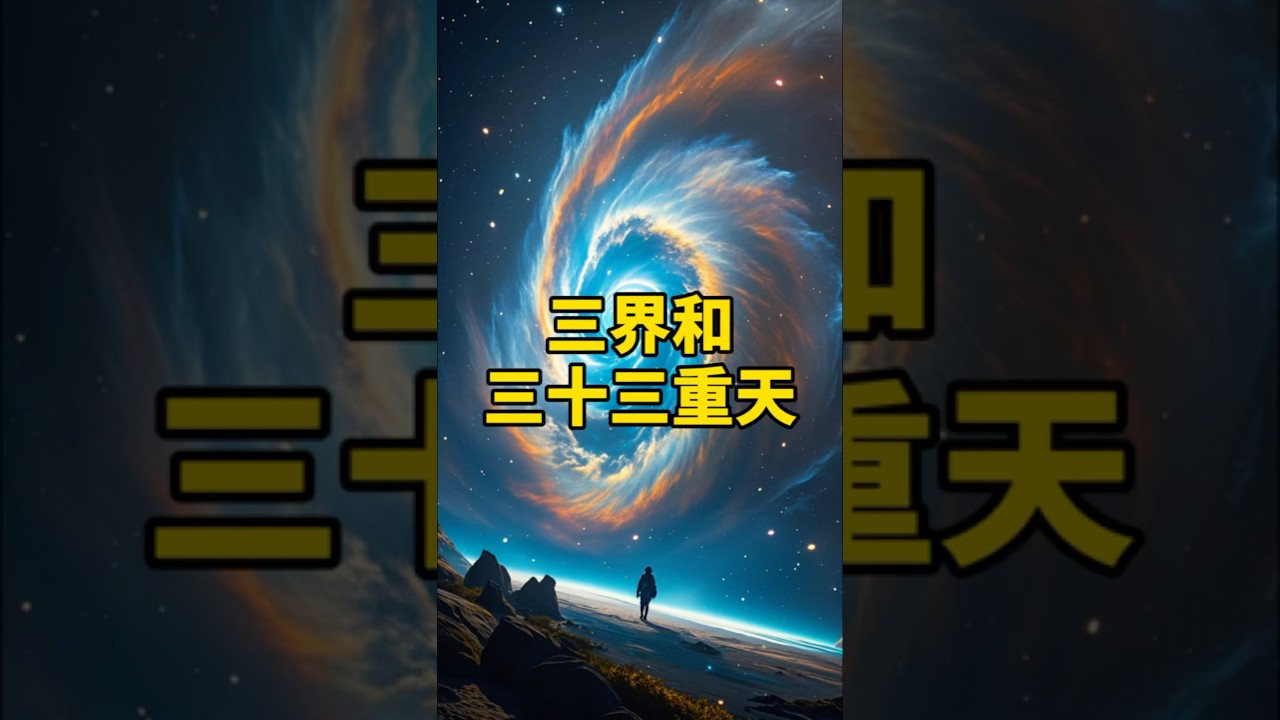 你真的了解三界是哪三界嗎？三十三重天又是什麼？#前世今生 #神話故事 #因果 #高維 #開悟覺醒 #投胎轉世 #传统文化 #孫悟空 #玉皇大帝