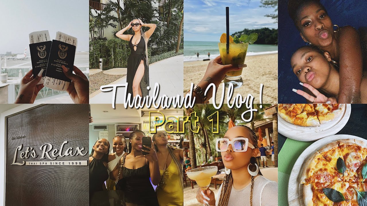THAILAND VLOG!🌴🍹- PART 1 | Landzy Gama