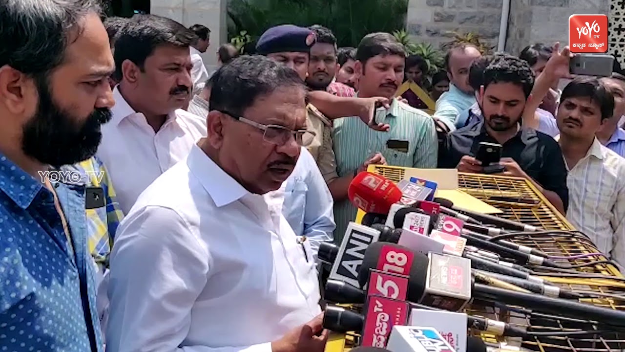 G Parameshwara Extraordinary Speech Press Meet | Congress And JDS Politics News | YOYO Kannada News