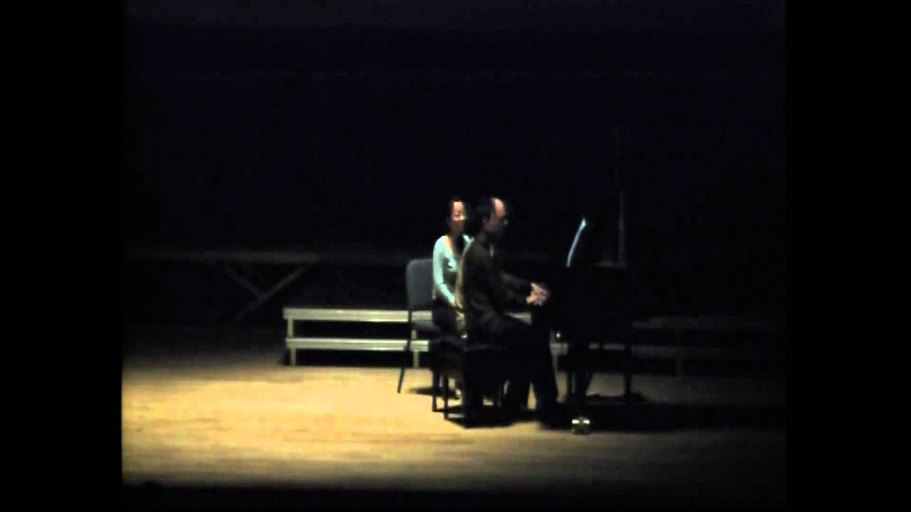 Astor Piazzolla Oblivion for Piano 4 Hands Albert Tiu & Thomas Hecht (arrangement by Albert Tiu)