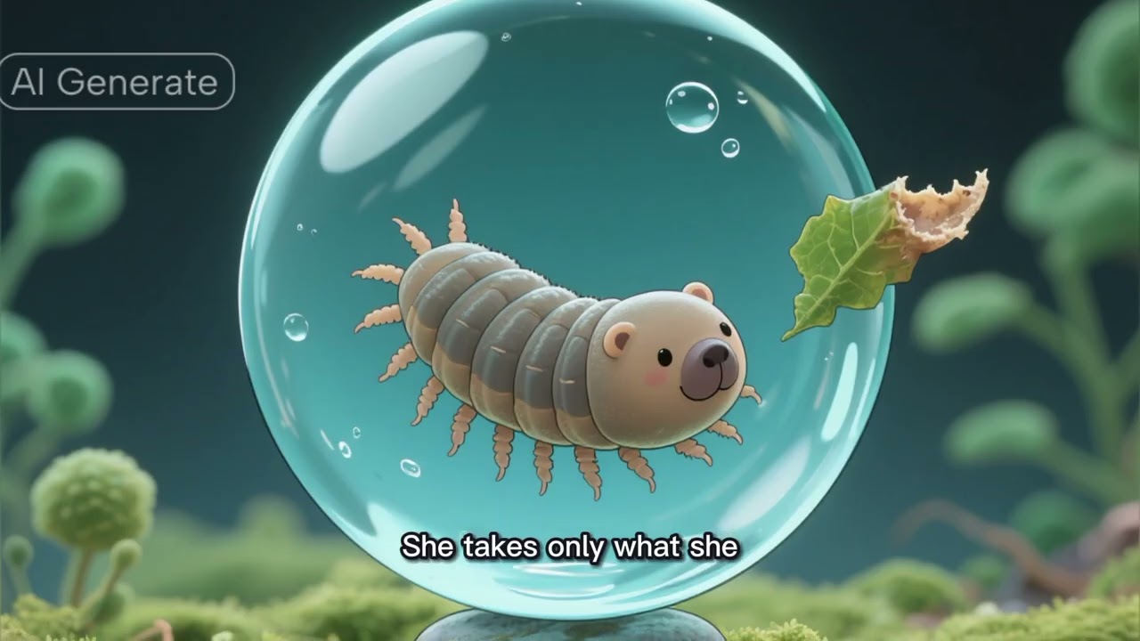 Tilly the Tardigrade | A Calm Story About Hidden Creatures of the Earth