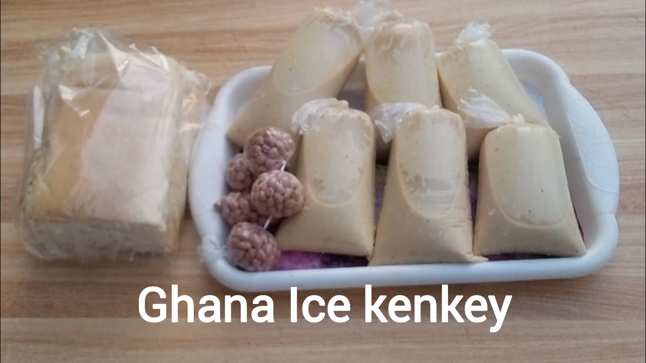 How to make Ghanaian Authentic Ice Kenkey|Mash Kay.