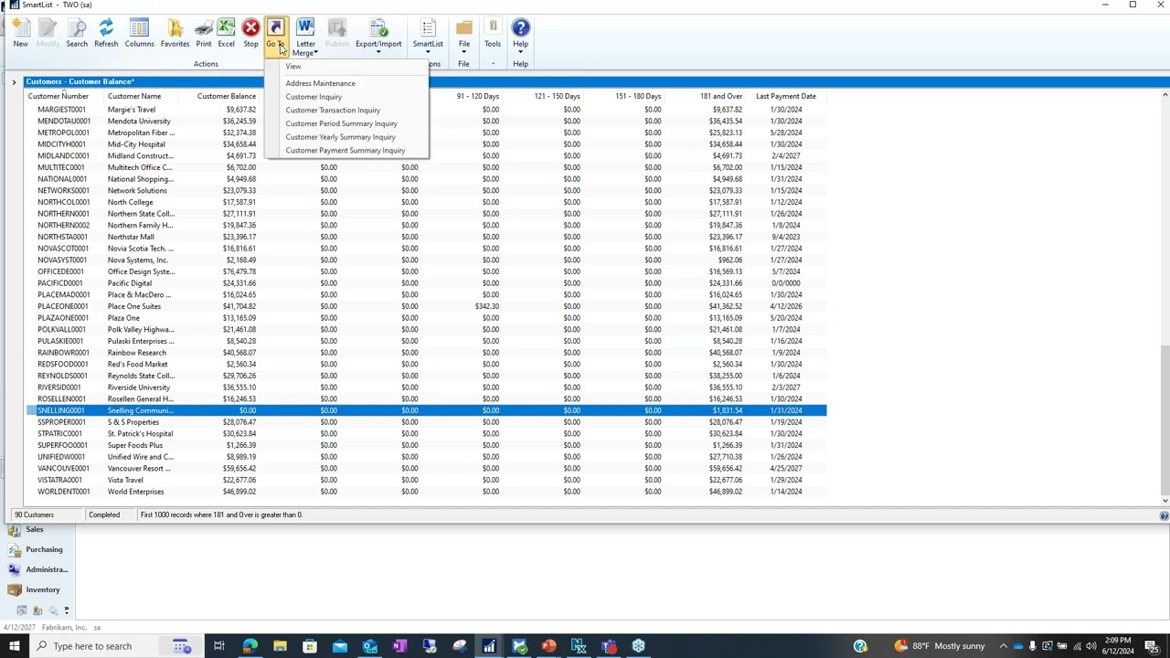 SmartLists in Microsoft Dynamics GP - what is it and how to use it?