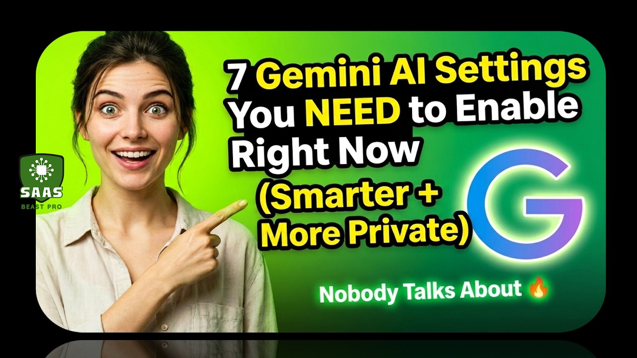 7 Gemini AI Settings on PC You NEED to Enable Now (2025)