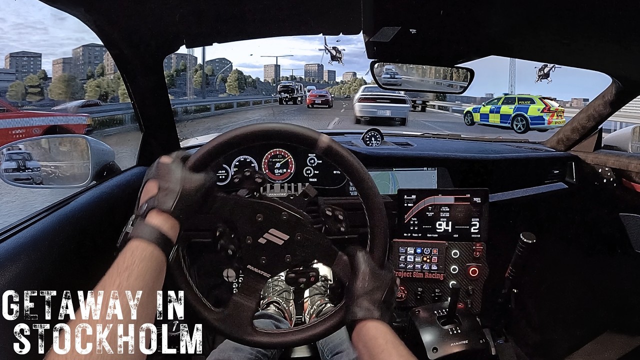 Getaway in Stockholm Assetto Corsa Style!