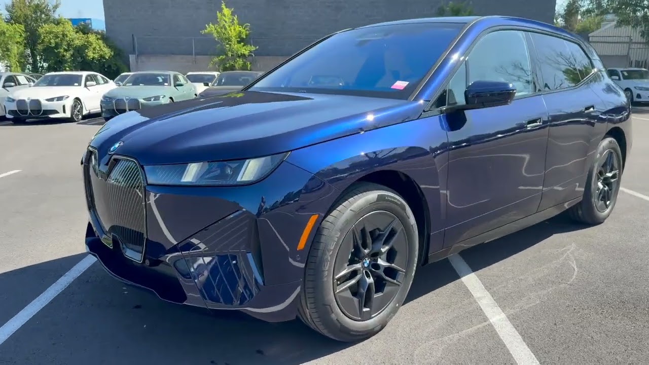 Introducing the 2026 iX xDrive45 in Tanzanite Blue | 4K
