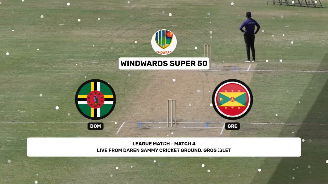 Windward Islands Super 50 Championship 2025 - Grenada vs Dominica - DSCG - 9:30am