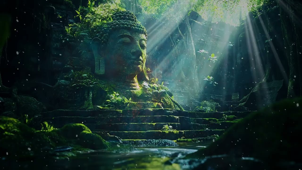 Nature & Nirvana - Peaceful Buddha Meditation with Soothing Nature Sounds for Deep Calm #relax #calm