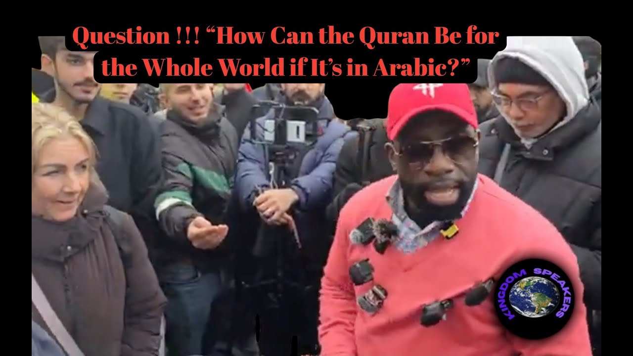 Question !!! “How Can the Quran Be for the Whole World if It’s in Arabic?” | Orlando Ft speakers cor