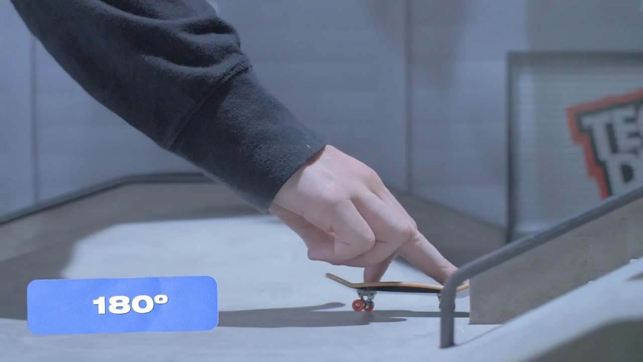 How To 180 on a Fingerboard