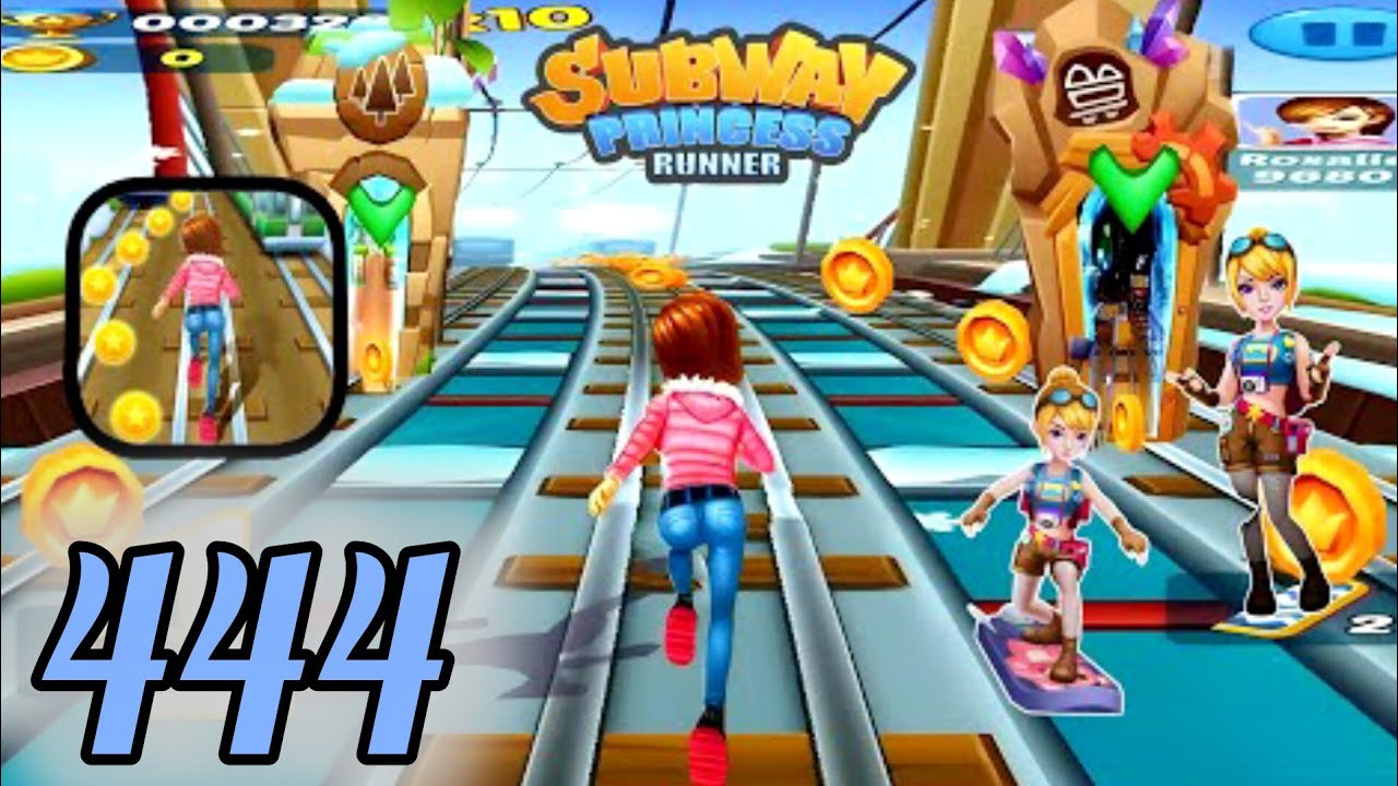 Subway Princess  Runner 🕺 | She Ran Like a PRO! 😱 | Part - 444