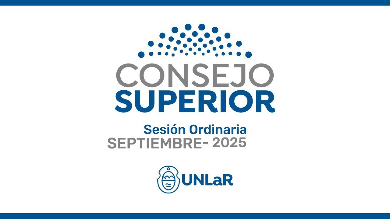 [VIVO] Consejo Superior Sesi&oacute;n Ordinaria Septiembre 2025