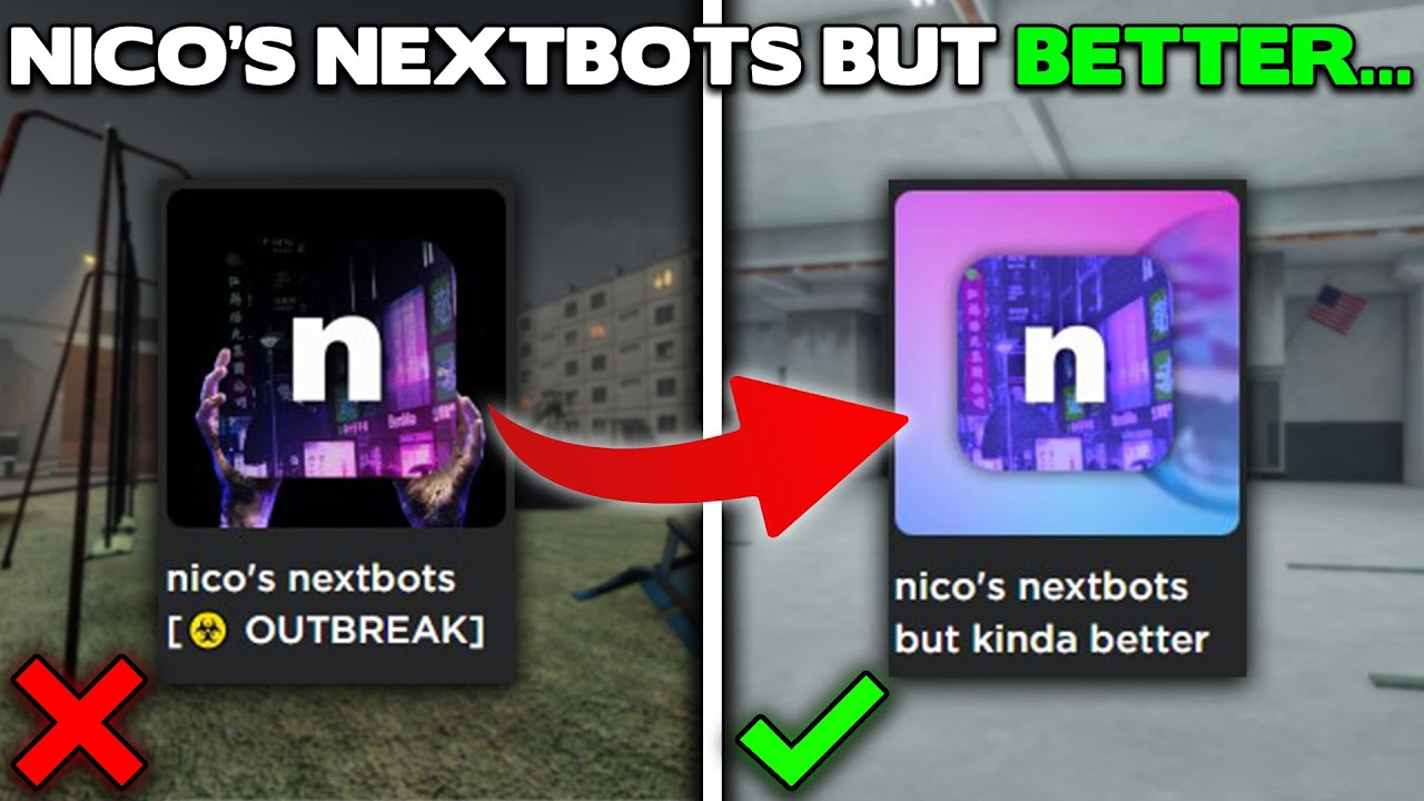Nico's Nextbots BUT IT'S BETTER... [ROBLOX]