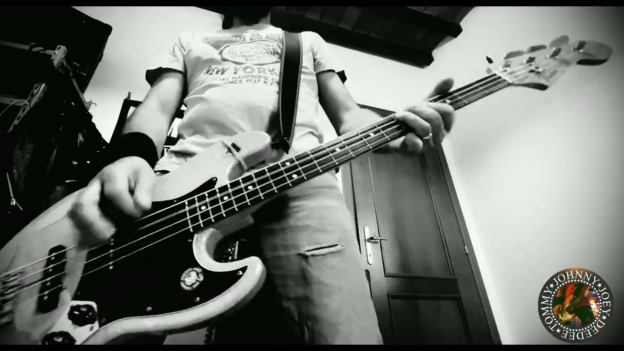 Ramones - I Wanna Live * bass cover without guitar