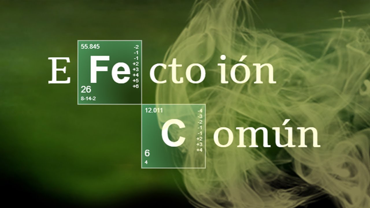 EFECTO DEL ION COMÚN | Equilibrio