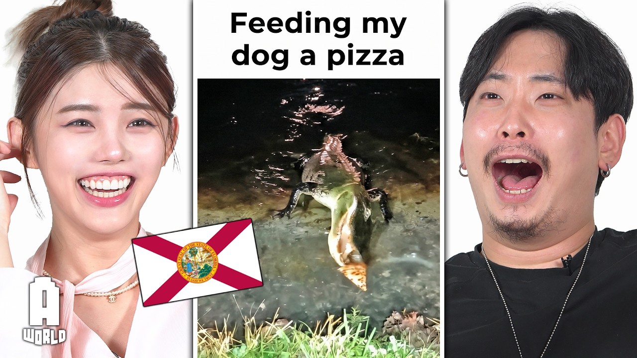 Koreans React to Another Day in Florida!