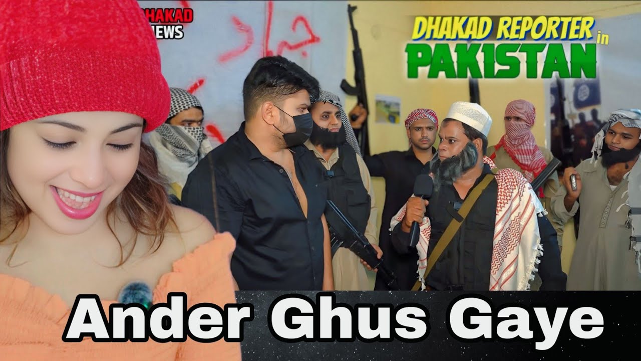 Dhakad Reporter in Pakistan | Harsh Rajput | Reaction | Nakhrewali Mona