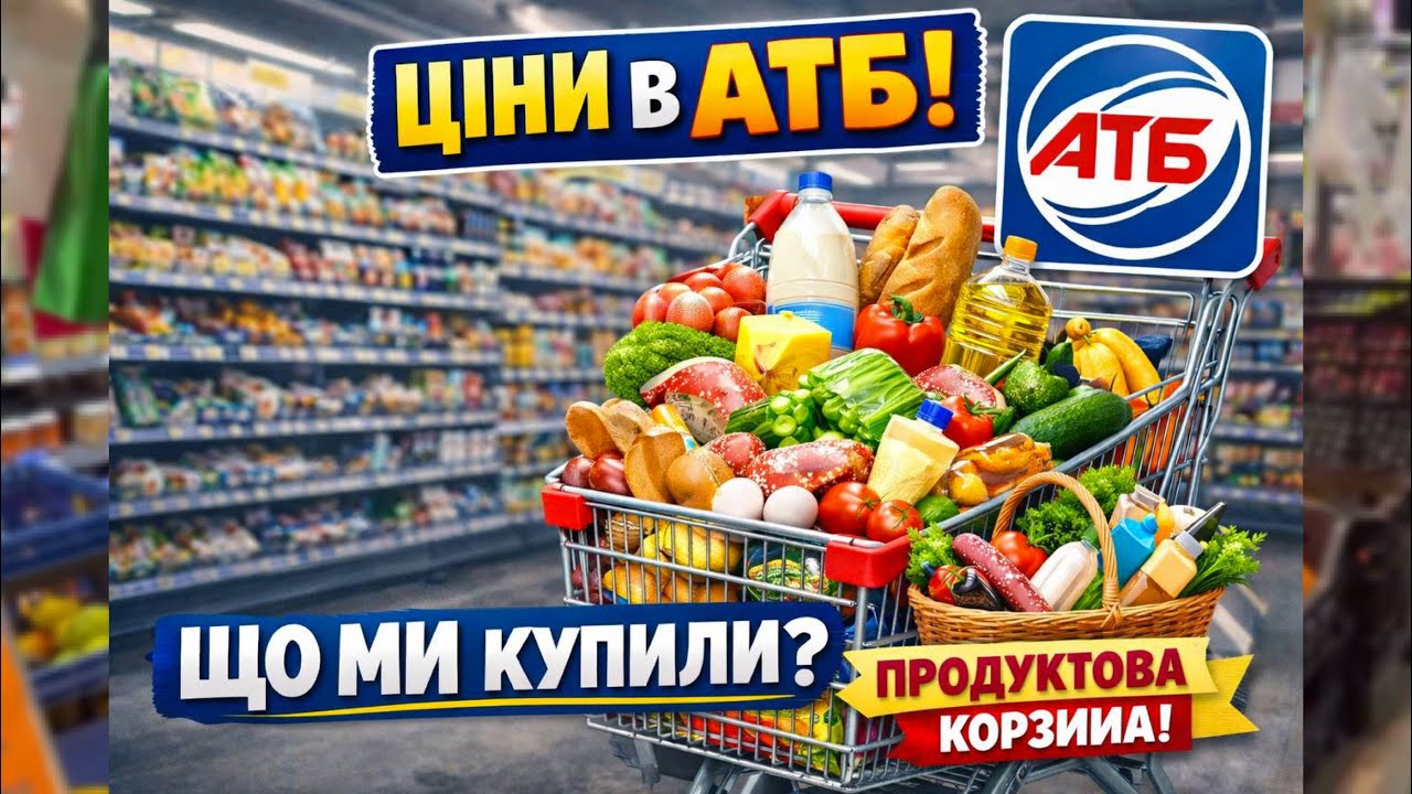 Продуктова корзина в АТБ | Реальні ціни в Києві 2026 + чек