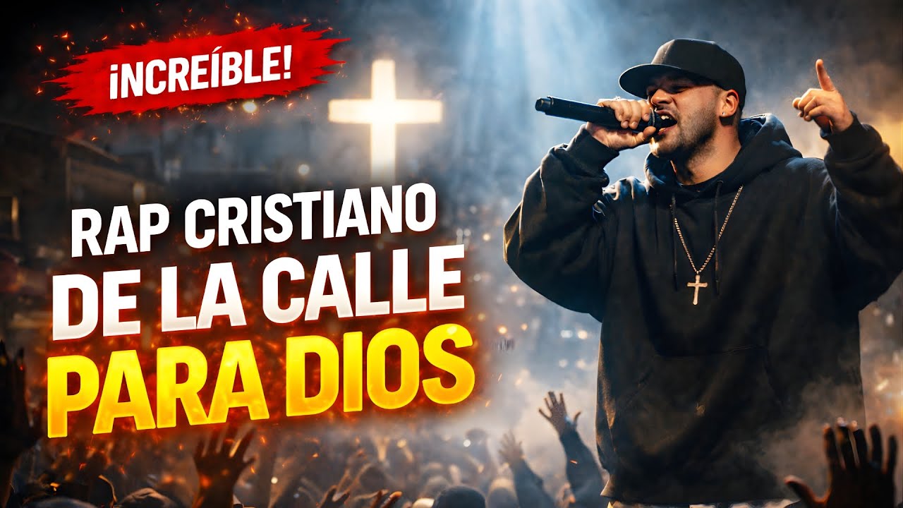 🔥 RAP CRISTIANO 2026  DE LA CALLE PARA DIOS (FE REAL)