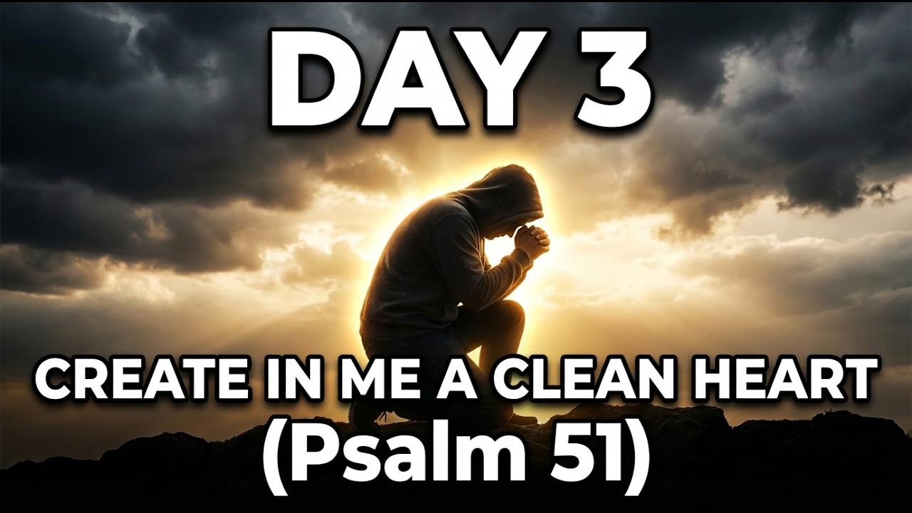 Day 3: Create In Me A Clean Heart| 7-DayPsalm 51 Prayer Revival