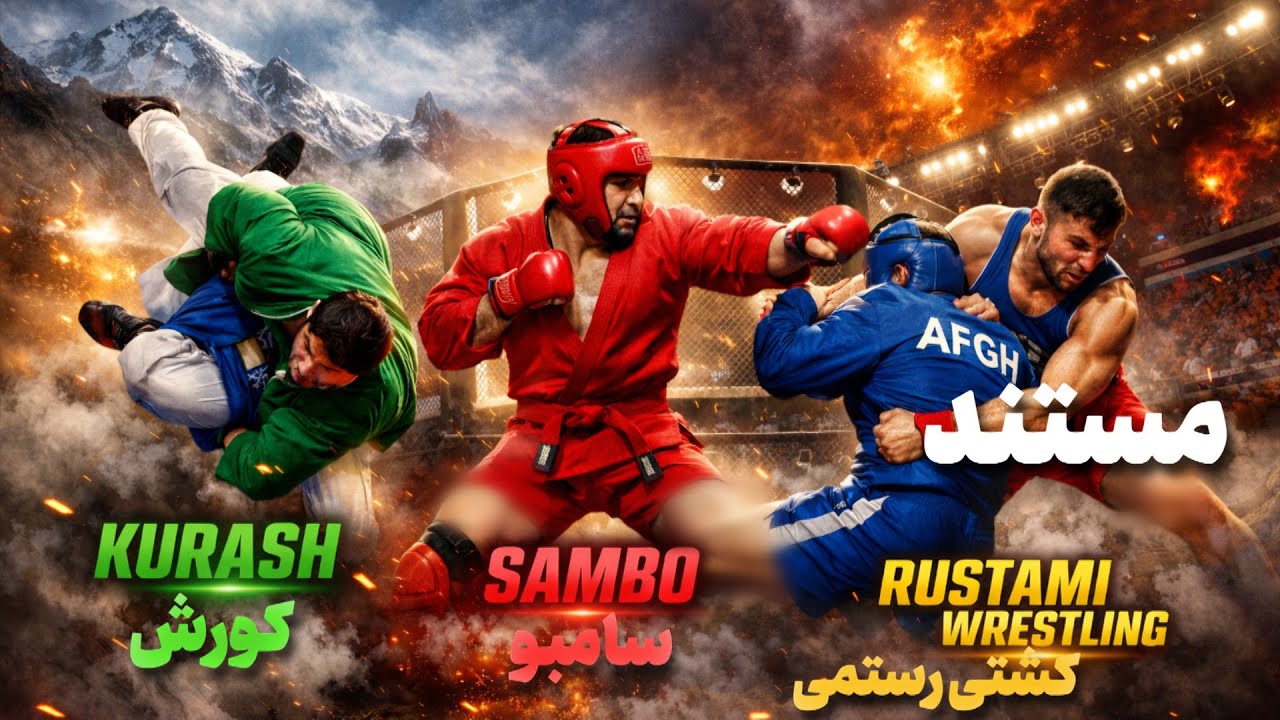 مستند کورش، سامبو و کشتی رستمی