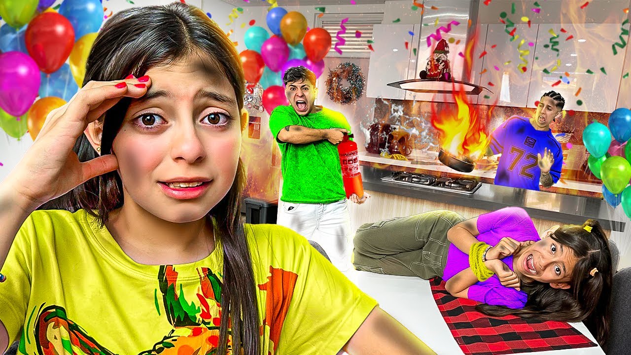 ¡¡HAGO UNA FIESTA SECRETA EN MI NUEVA CASA !! ** Sale Mal **