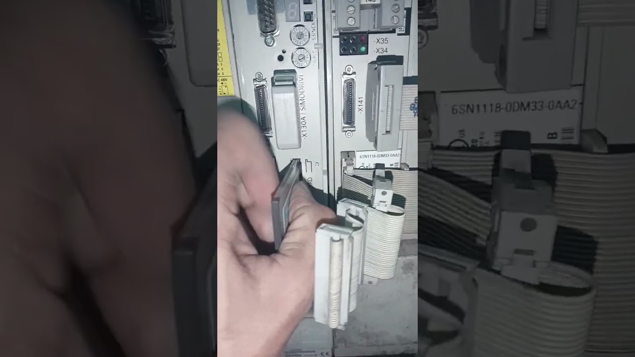 SIEMENS NCU MEMORY CARD@electrotricker3118 #electrical #siemens #840d #ytshorts