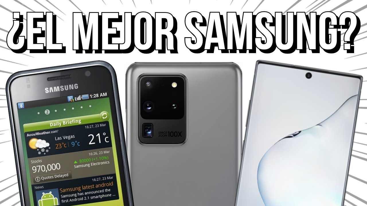 LOS MEJORES SMARTPHONE DE SAMSUNG DE LA HISTORIA | Tecnoker