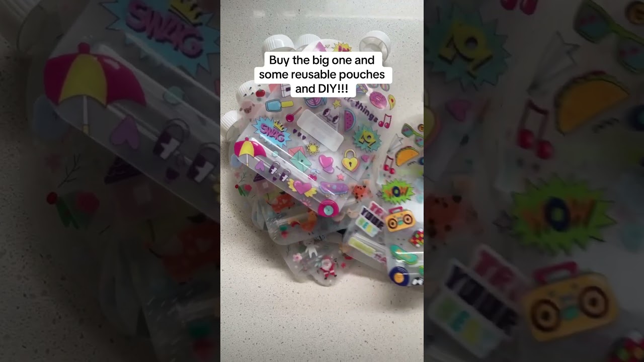 Make your own custard food pouches at home
