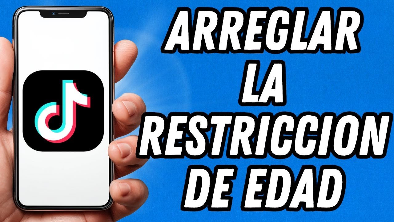 Como arreglar la restriccion de edad en TikTok (TUTORIAL COMPLETO)